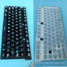 Cubierta del teclado del ordenador portátil personalizado para protector de teclado de silicona